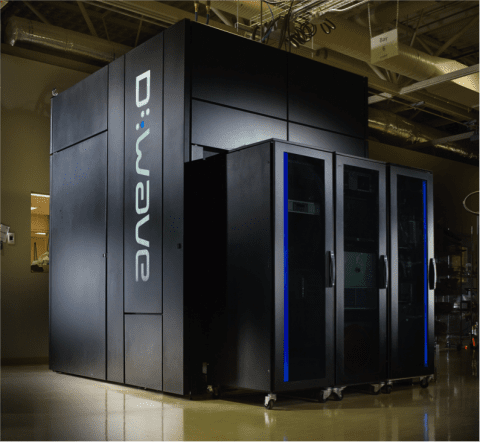 Google 和 NASA 對最新款量子電腦 D-Wave 2X 進行測試，發現在特定任務下的運算速度比傳統電腦快1000倍。圖片來源：D-wave 官方截圖