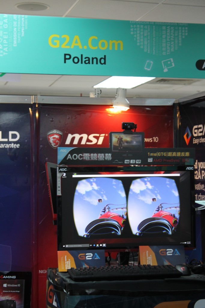 G2A 在台北國際電玩展中，向全球首次曝光最新虛擬實境遊戲《水下世界（Underwater Adventure）》