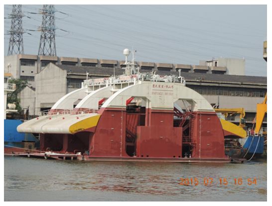 中國廣州能源研究所研發的各式海浪發電實海況樣機。