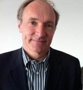 Tim Berners-Lee，2012。圖片來源：Wikipedia