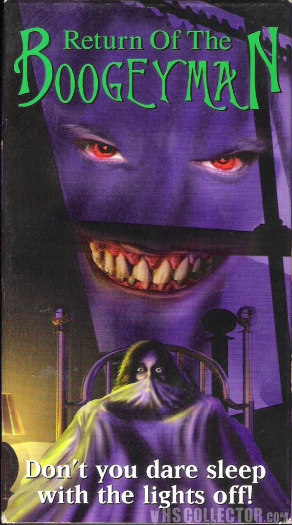 也曾發行 DVD 版本的小成本恐怖片《夜魔的回歸 Return of the Boogeyman》圖片來源：vhs collector