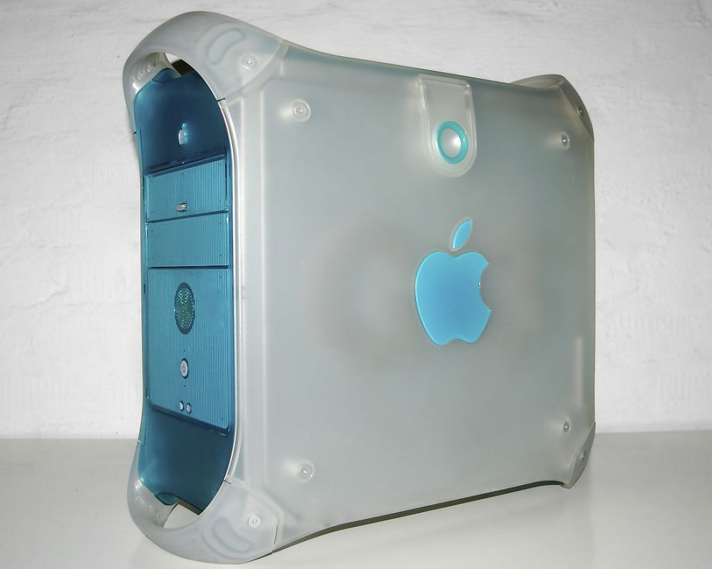 俗稱「藍白機（Blue & White）」的 Power Macintosh G3 桌上型電腦。 圖片來源：Wikipedia