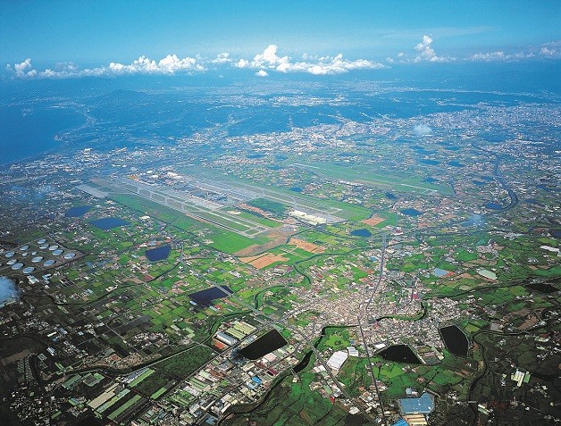 桃園市空拍圖。圖片來源：Wikipedia