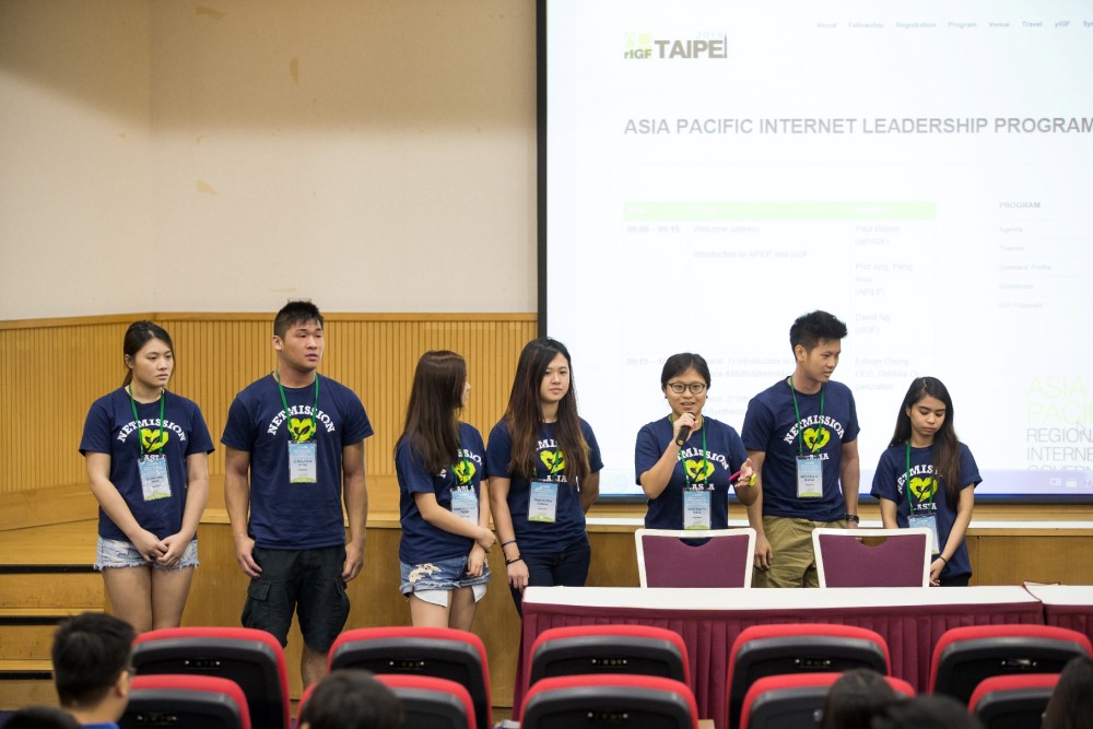 今年 YIGF 積極參與工作坊討論，來自台灣、菲律賓、馬來西亞等國家的年輕人齊聚一堂，探索新的道路。圖片來源：APrIGF