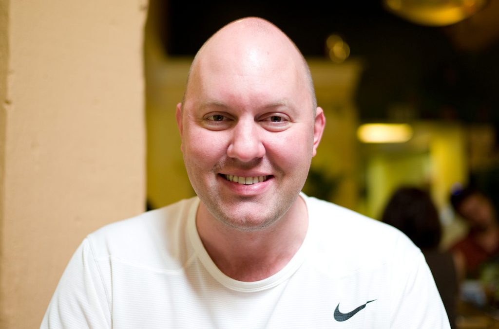 網景創辦人之一安德森（Marc Andreessen），圖片來源：Wikimedia。