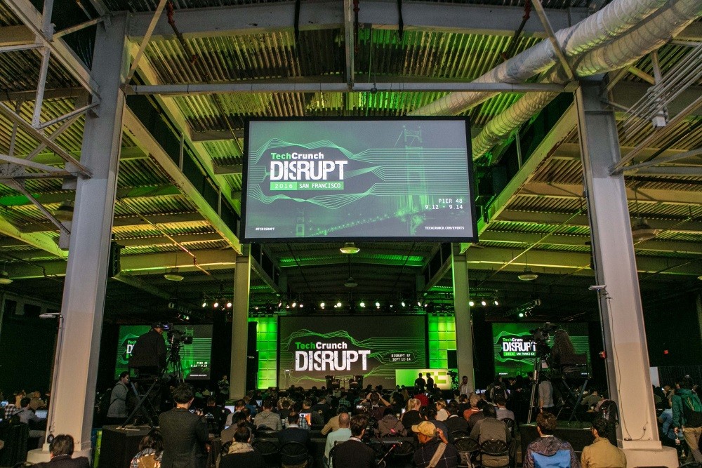 TechCrunch Disrupt 2016 全球科技盛會。圖片來源：TSS