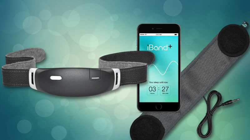 iband+ 產品包含腦波偵測器，喇叭與 App。圖片來源: iband+