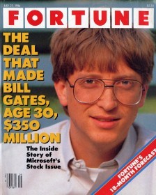 1986 年，Fortune 雜誌以專文分析此事的封面照。 圖片來源：Fortune