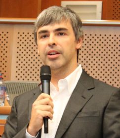 Google 的共同創辦人佩吉（Larry Page），2009。 圖片來源：Wikipedia